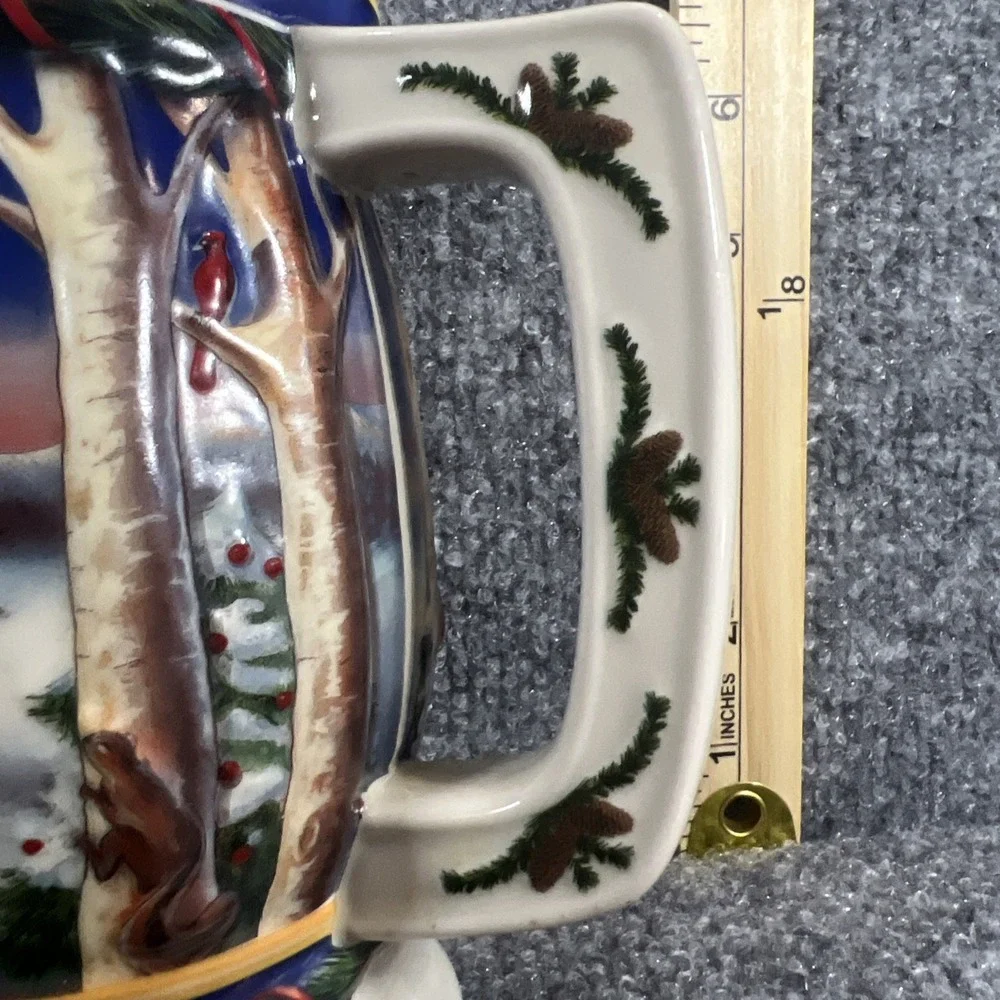 Vintage 2000 Budweiser Holiday Beer Stein – 